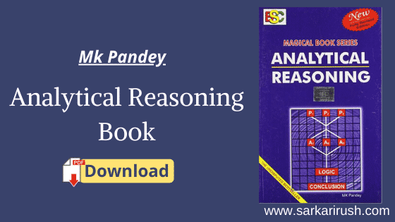analytical reasoning by mk pandey Pdf