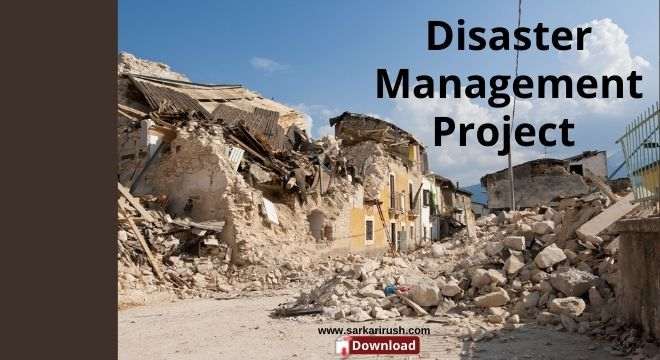 disaster management project class 9