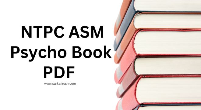 ntpc asm psycho book pdf