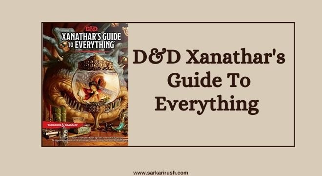 xanathar's guide to everything pdf