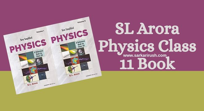 sl arora physics class 11 pdf